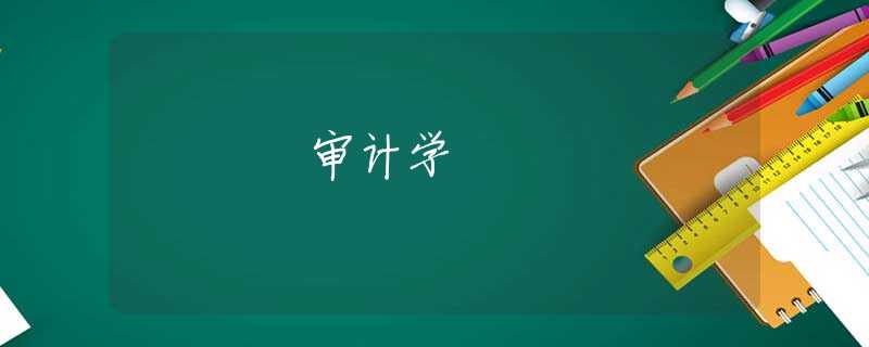 审计学 审计学