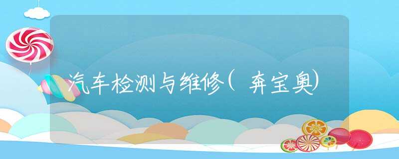 汽车检测与维修(奔宝奥)