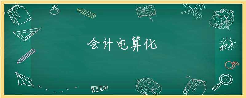 会计电算化