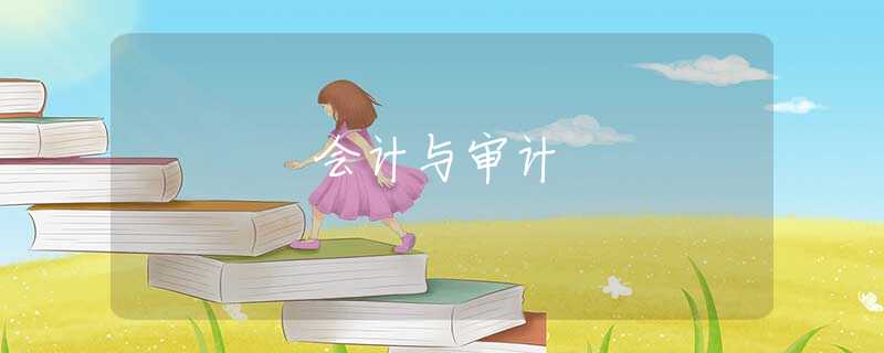 会计与审计 会计与审计