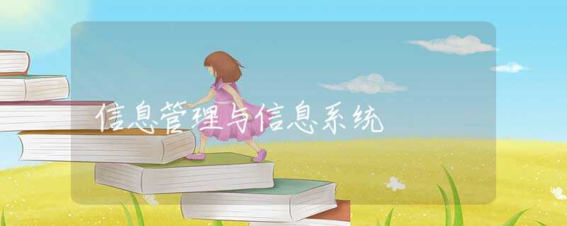 信息管理与信息系统